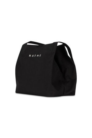 DAILY BAG - Torba bawełniana z podszewką - shopper bag - czarna